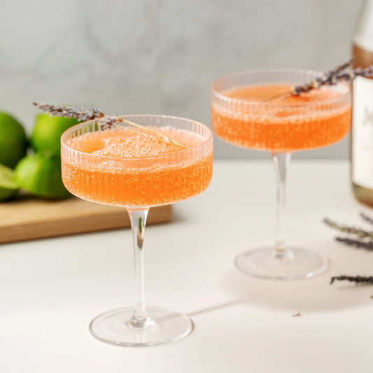 Rhubarb Lavender Spritz